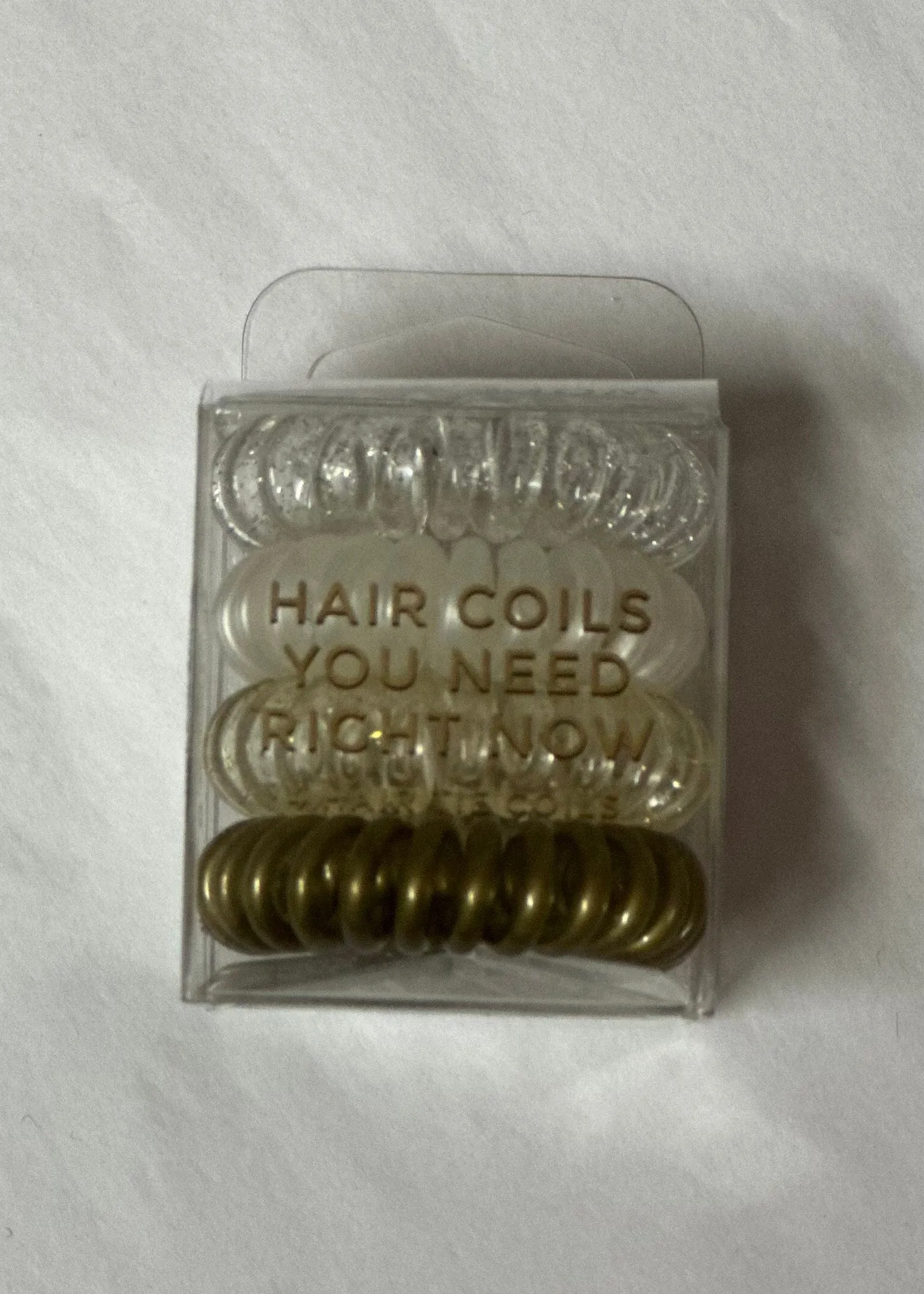 Blonde Hair Coils - Pack of 4