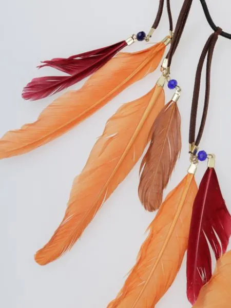 Bohemian Feather Hair Band