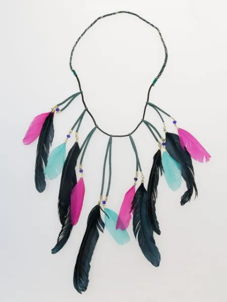 Bohemian Feather Hair Band
