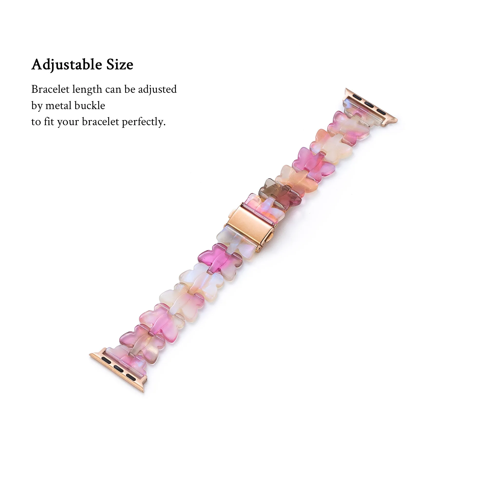 Butterfly Resin Watch Band
