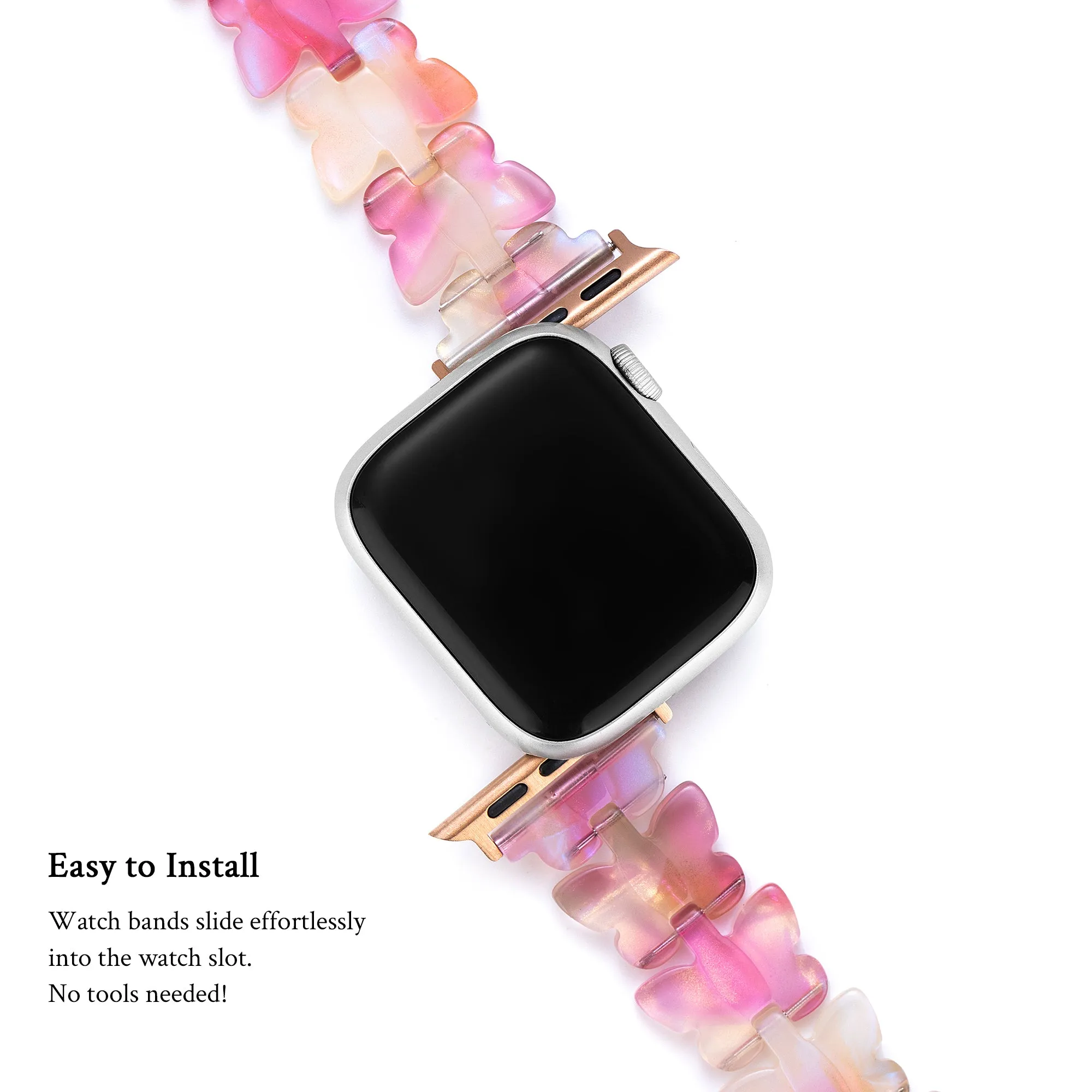 Butterfly Resin Watch Band