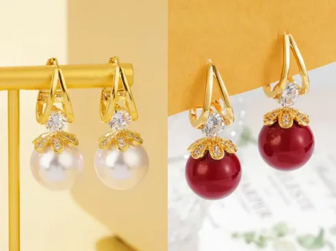 BUY 1 GET 1 FREE (2 pairs)Sparkly Huggie Dangle Earrings for Women
