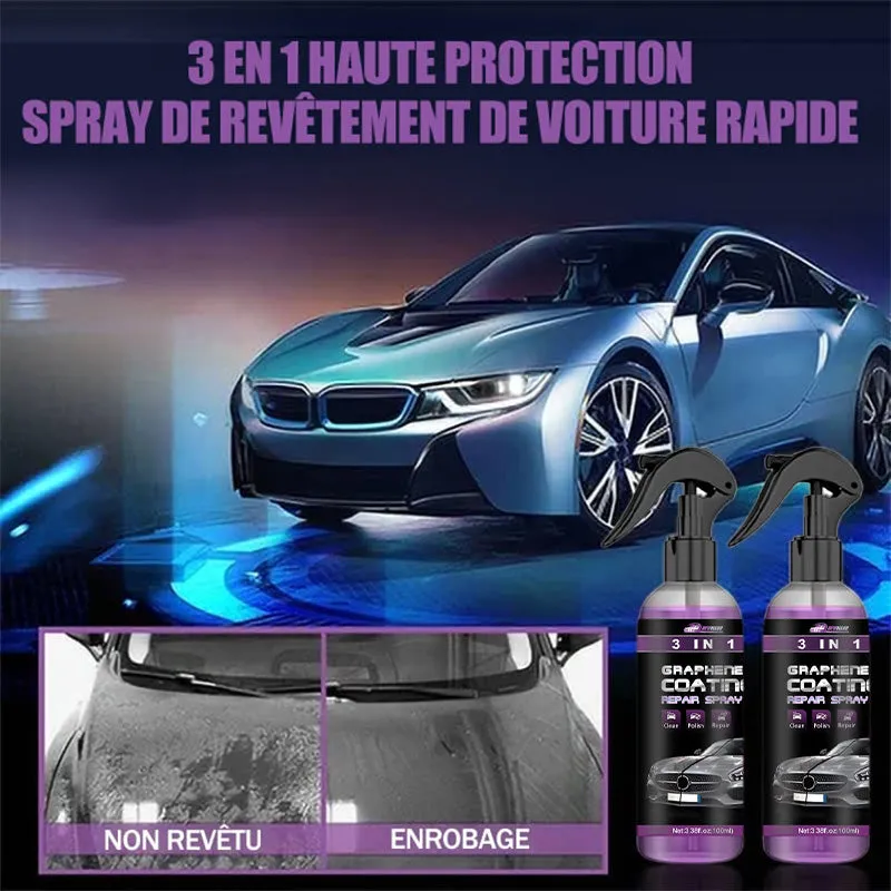 Buy 2 Get 1 Free3 in 1 Ceramic Car Coating Spray