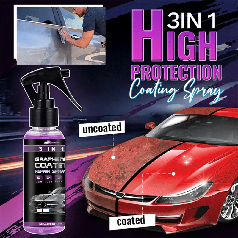 Buy 2 Get 1 Free3 in 1 Ceramic Car Coating Spray