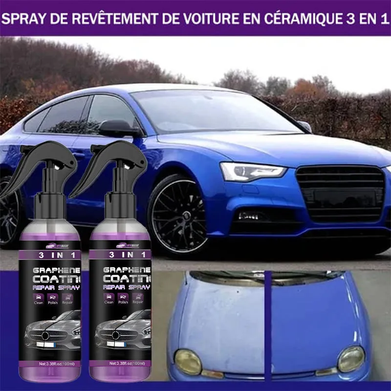 Buy 2 Get 1 Free3 in 1 Ceramic Car Coating Spray