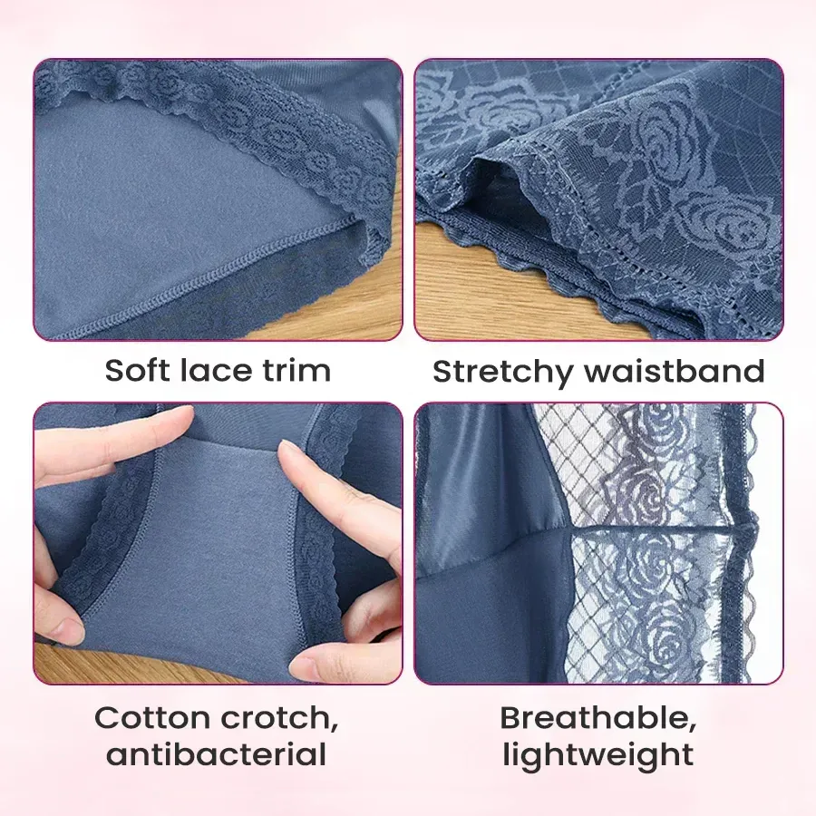 Buy 2 Get 1 FreeSilky Comfort High Waist Hiplift Panties