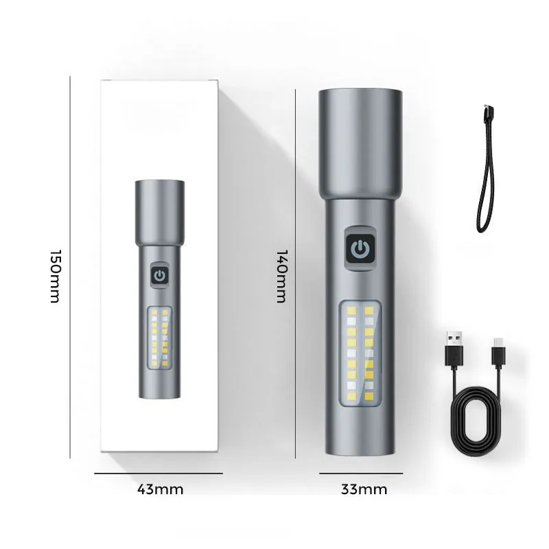 Buy 2 Get 1 FreeUltra-Bright Zoomable Flashlight