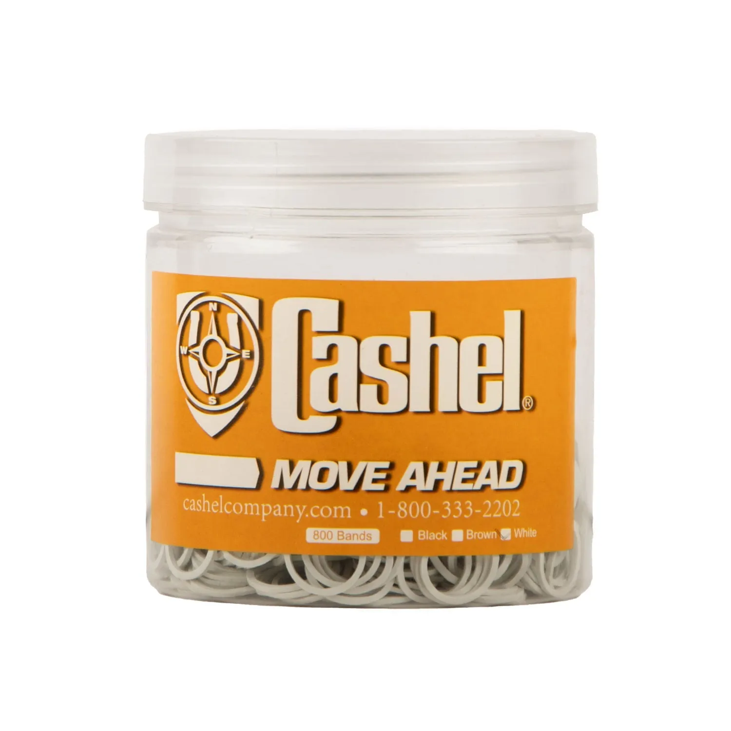 Cashel Rubber Braiding Bands, 800 count