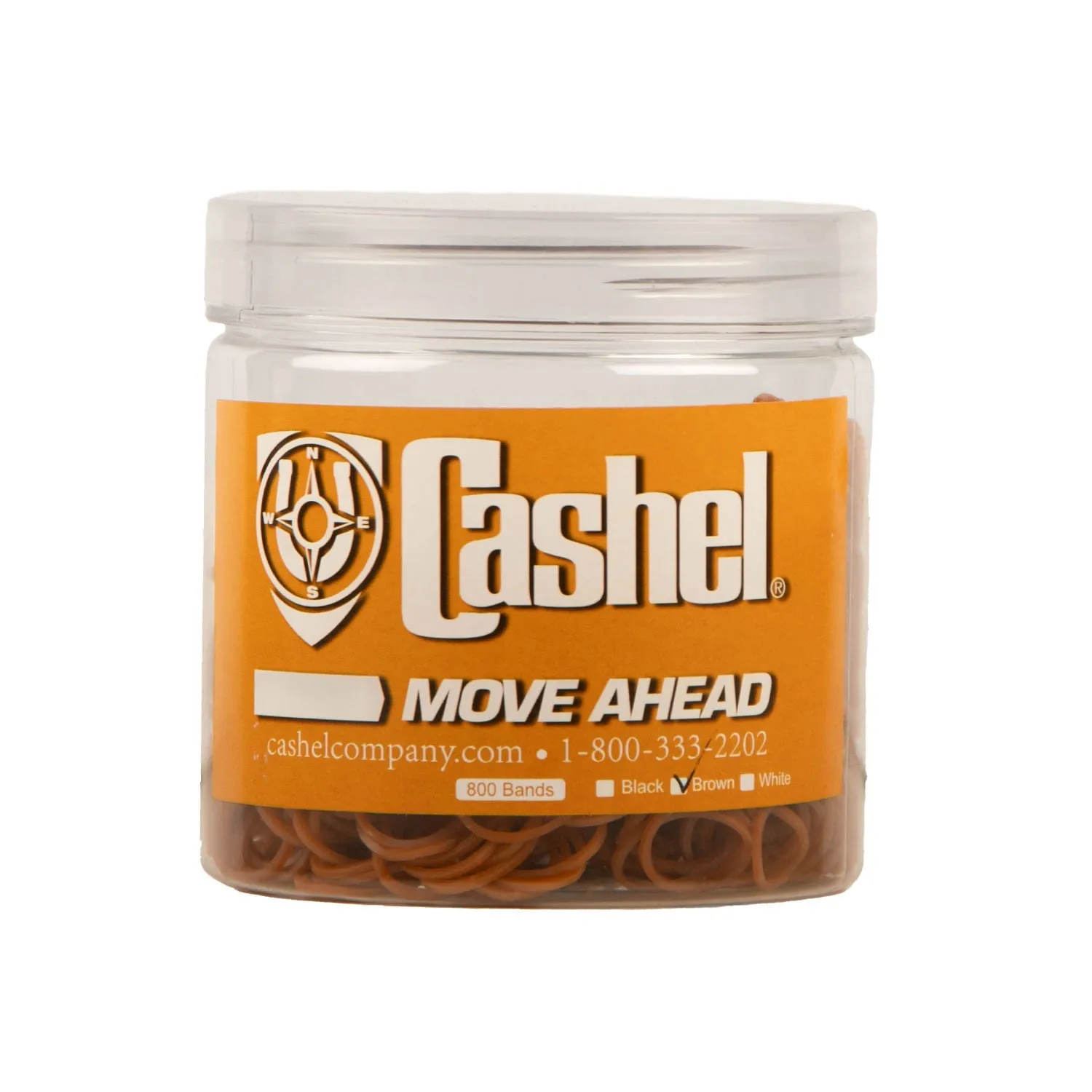Cashel Rubber Braiding Bands, 800 count