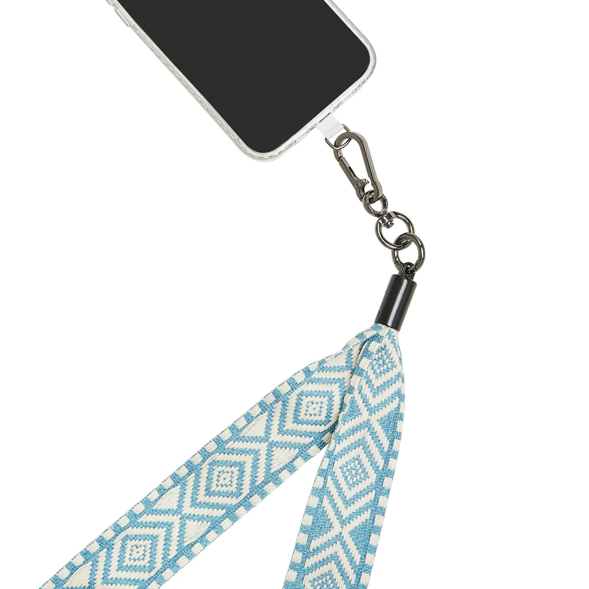 Exotic Geo Lanyard Phone Strap