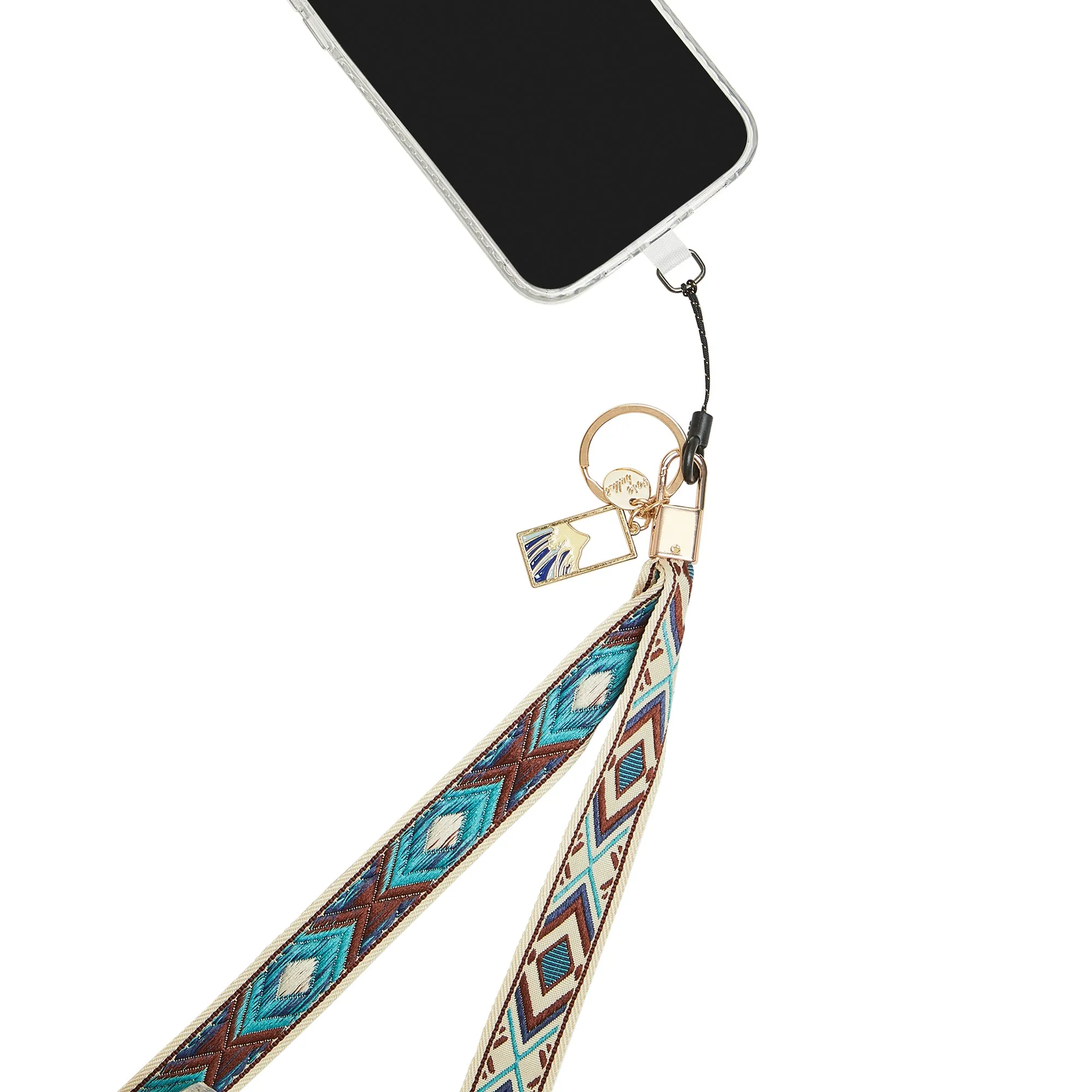 Exotic Lucky Phone Strap with Keyring