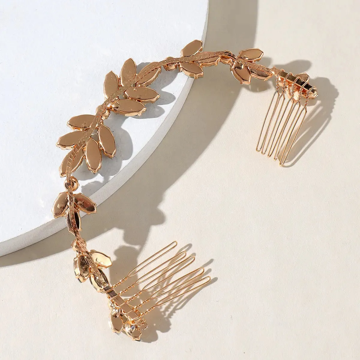 Gold Hair Clip, Bridal Hair Comb, Bridal Hair Piece, Bridal Accessories Floral Hair Comb, Wedding Hair Comb, Hair Accessories