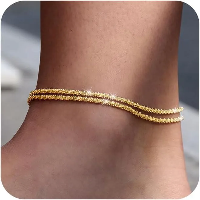 LAST DAY - BUY 1 GET 1 FREEDainty Layered waterproof anklet