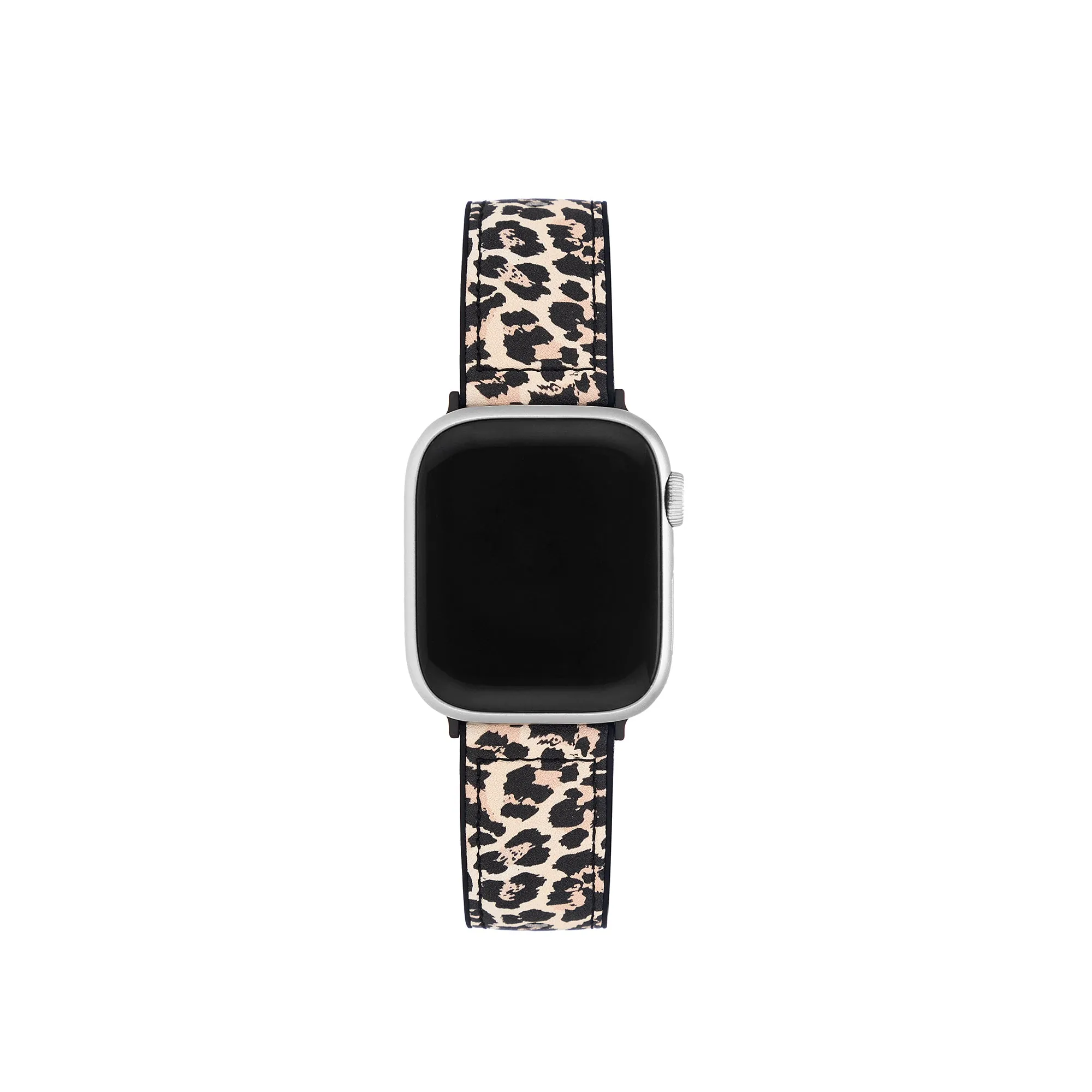 Leopard Leather Watch Band