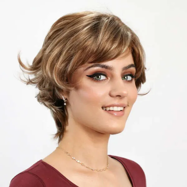 Loana - Professionally styled layered wig