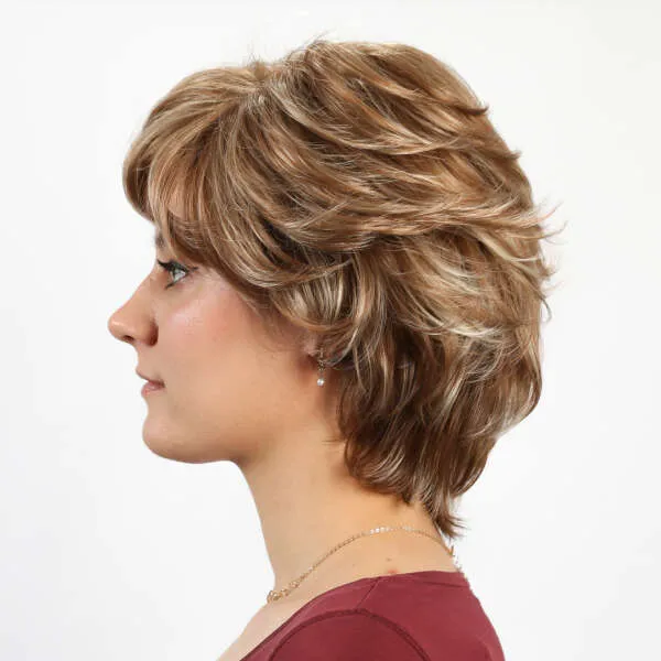 Loana - Professionally styled layered wig