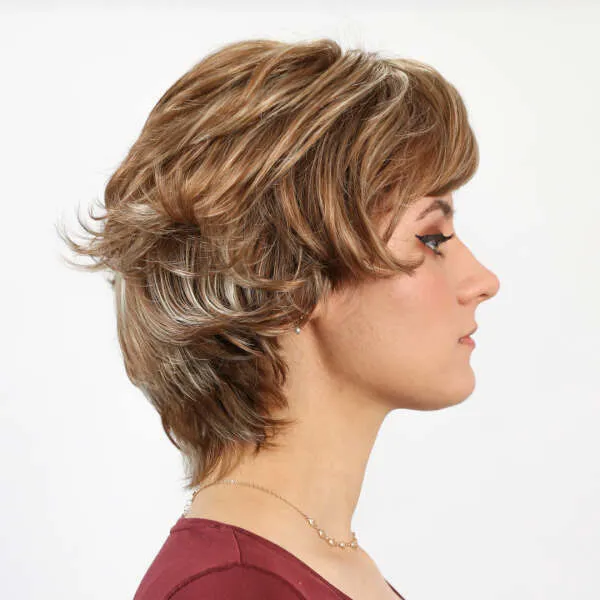 Loana - Professionally styled layered wig