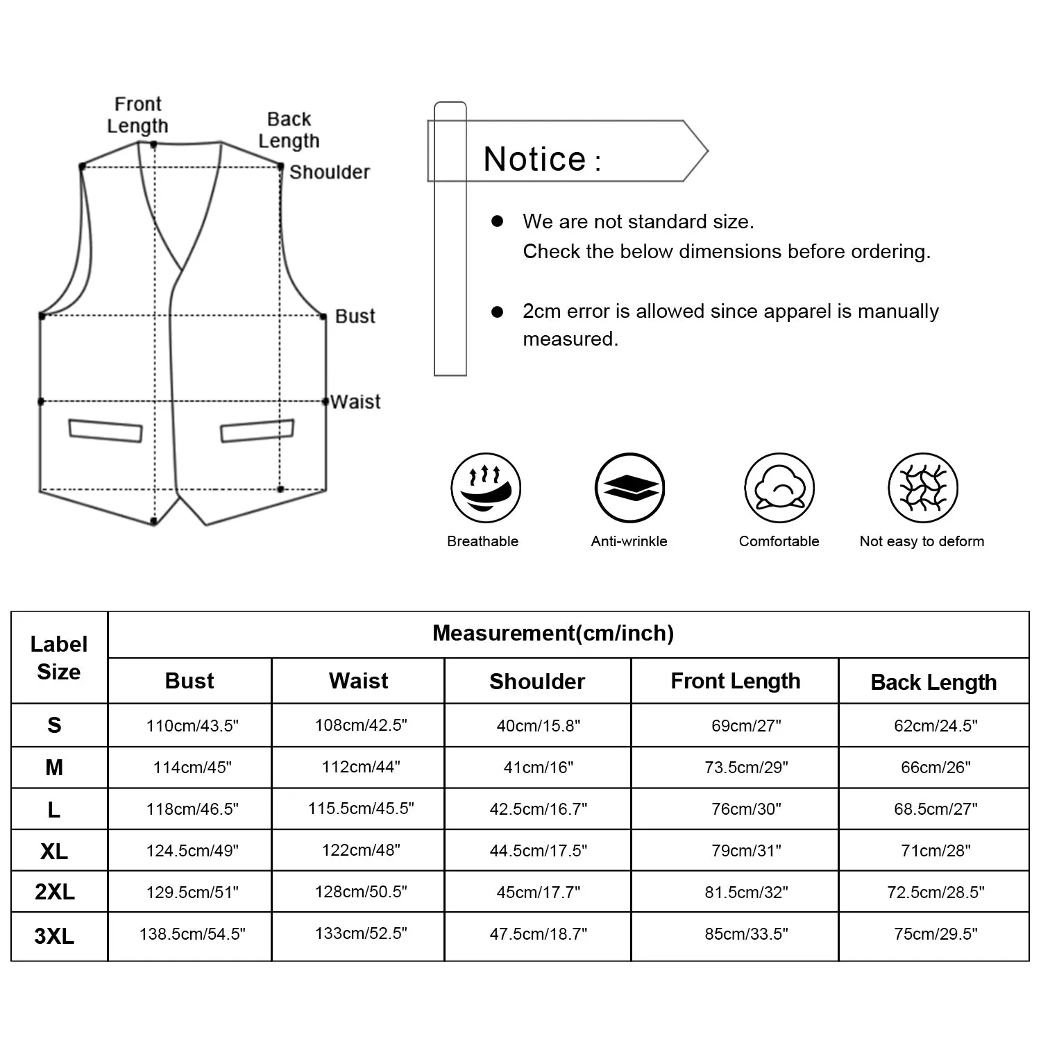 Men's 5pcs Paisley Suit Vest Classic Jacquard Button-Down Waistcoat Set, 185-Silver