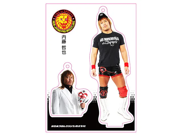 NJPW TETSUYA NAITO TWO KEYCHAIN SET