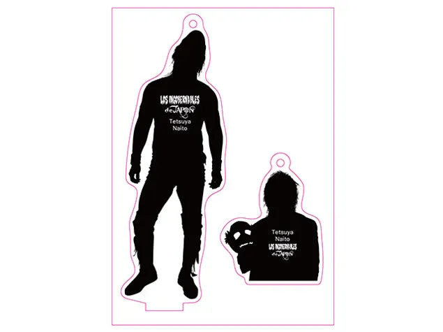 NJPW TETSUYA NAITO TWO KEYCHAIN SET