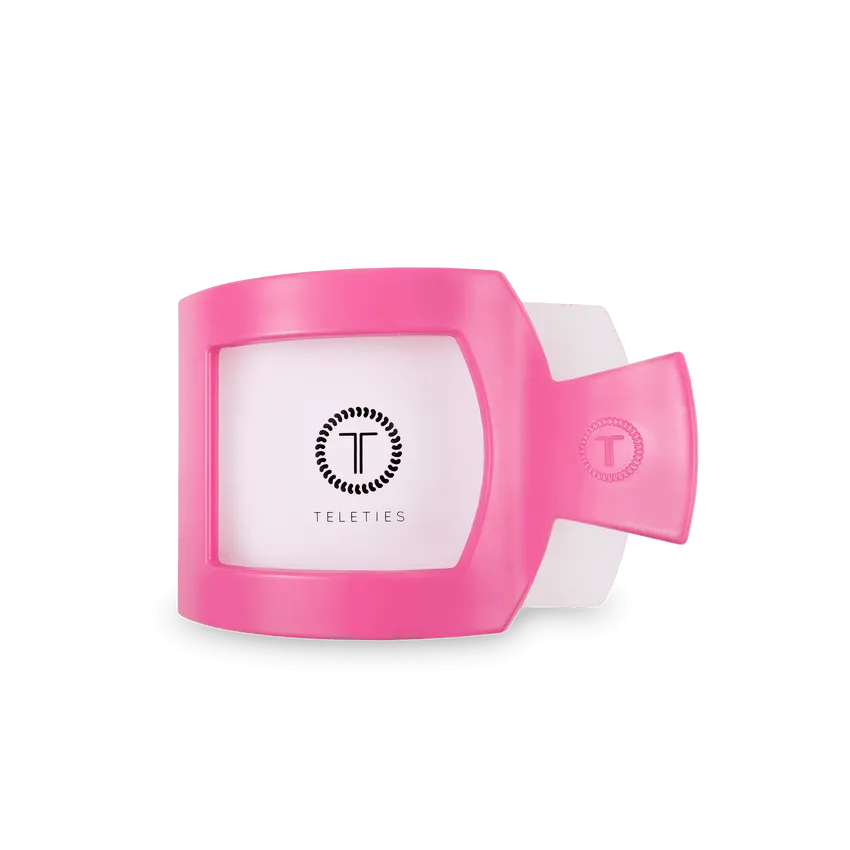 Paradise Pink Medium Flat Square Clip