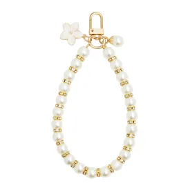 Peach Blossom Pearl Phone Charm