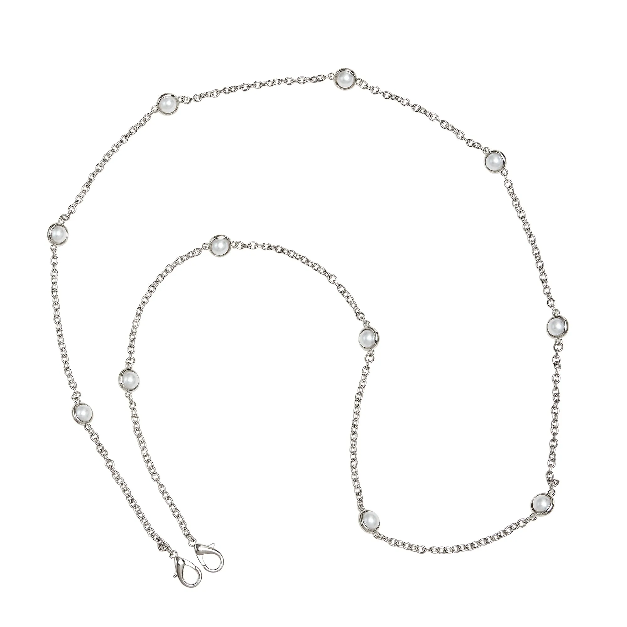 Pearl embedded Cross-body Strap