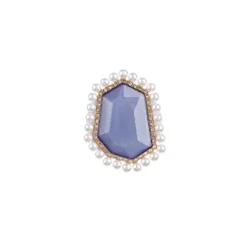 Pearl Rhinestone Adhesive Phone Grip