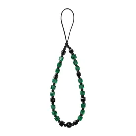 Quartz Crystal Beaded Phone Charm