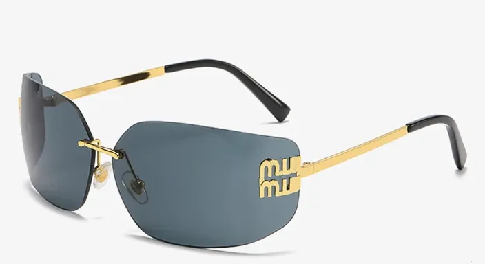 "Uptown Boss" Women Rimless Fashion Sunglasses