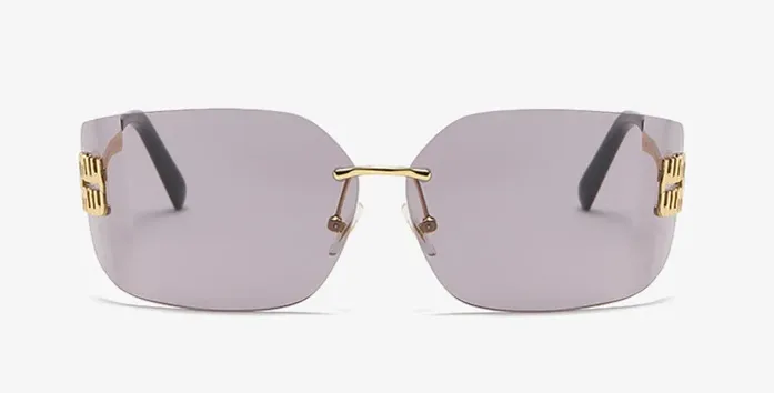 "Uptown Boss" Women Rimless Fashion Sunglasses
