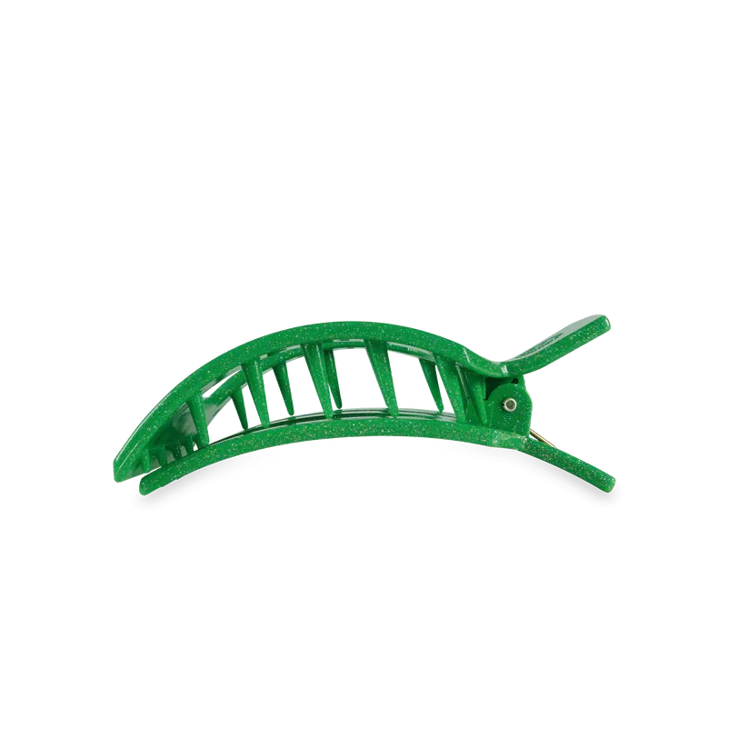 Shamrock Shimmer Medium Flat Square Clip