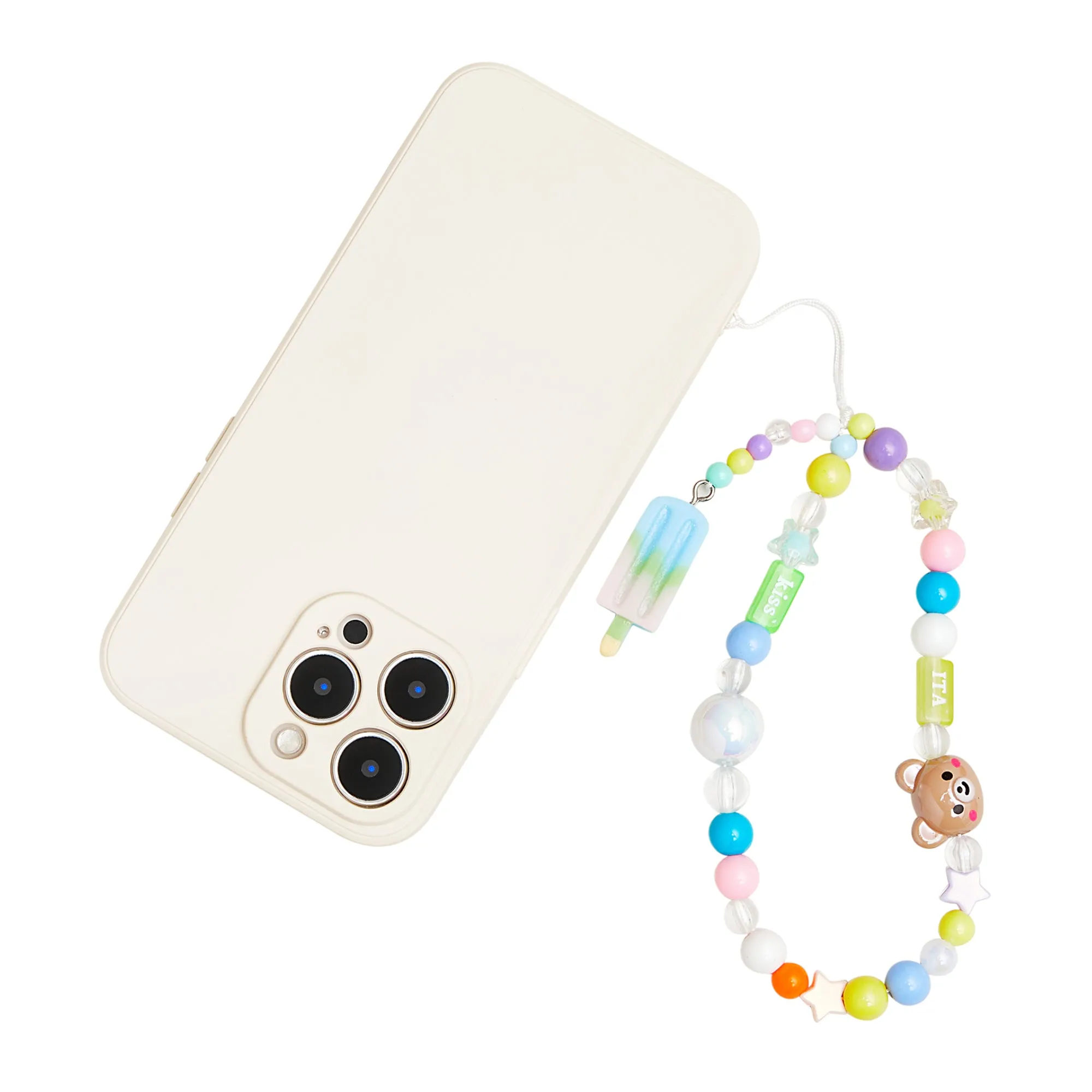 Summer-timey Popsicle Phone Charm
