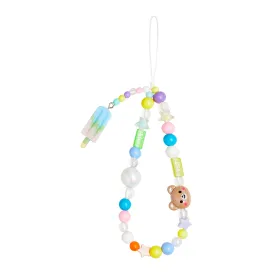 Summer-timey Popsicle Phone Charm