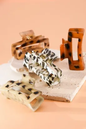 Tortoise Clips | Tan Tort
