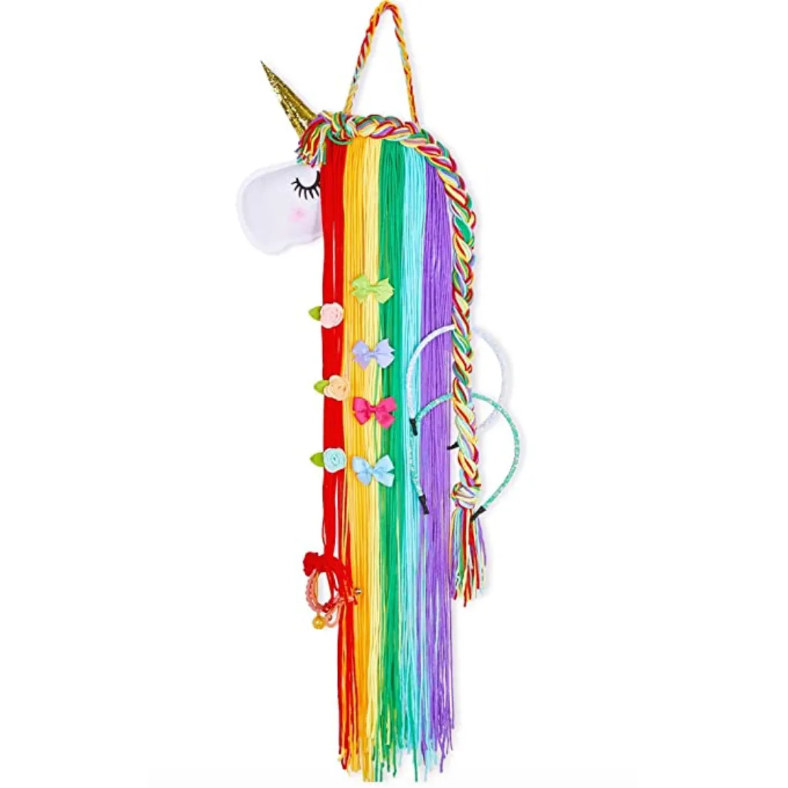 Unicorn Hair Clips Holder