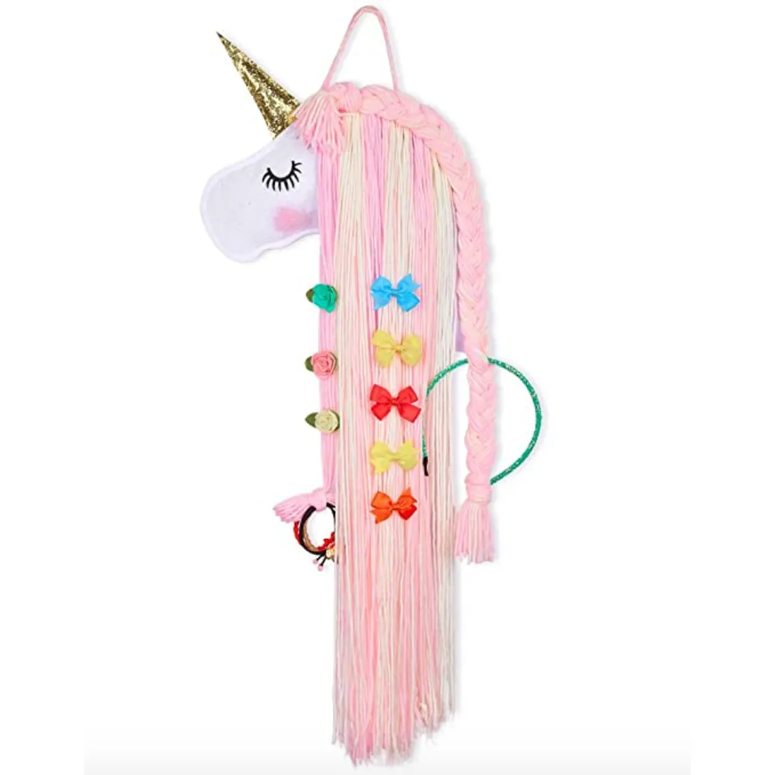 Unicorn Hair Clips Holder