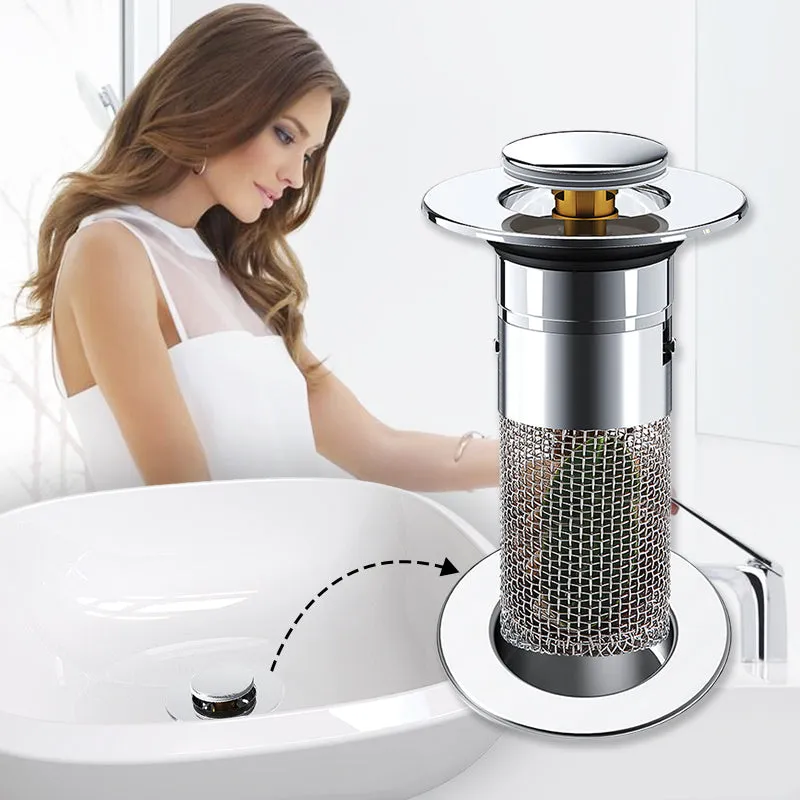 Universal Pop-up Sink Drain FilterBUY 1 GET 1 FREE