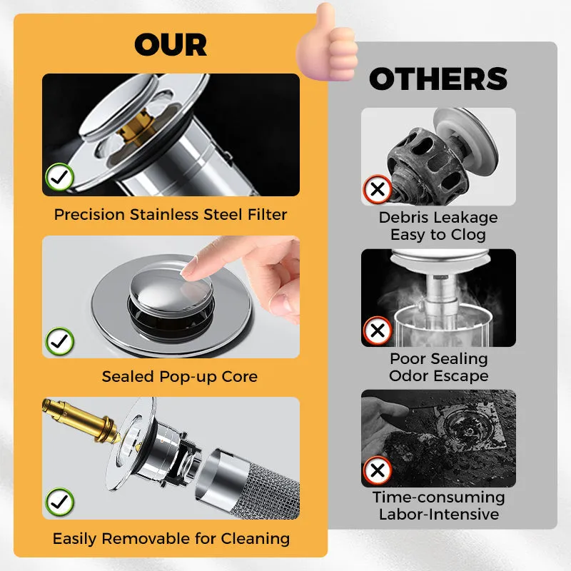 Universal Pop-up Sink Drain FilterBUY 1 GET 1 FREE