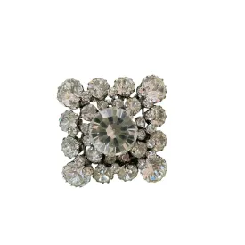 Weiss Rhinestone Brooch