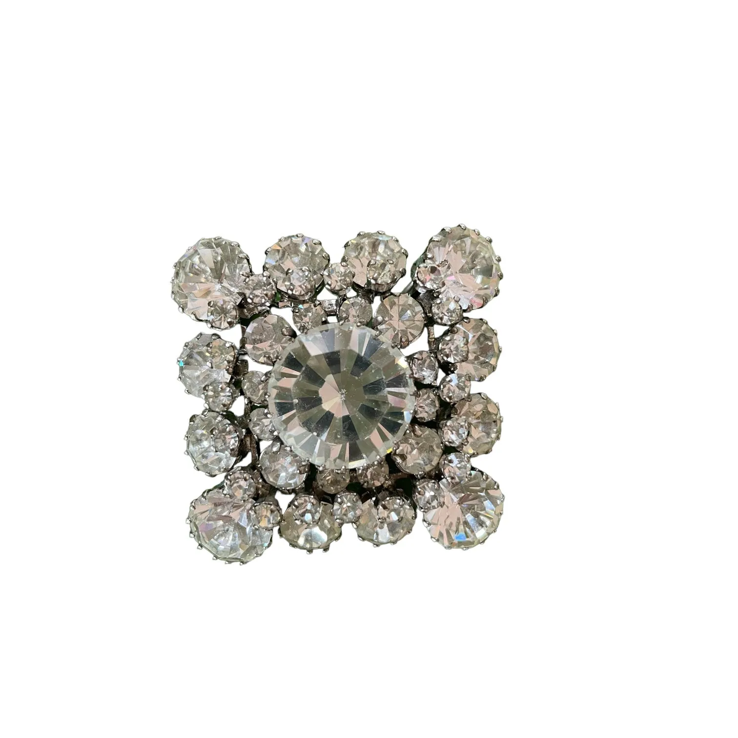 Weiss Rhinestone Brooch