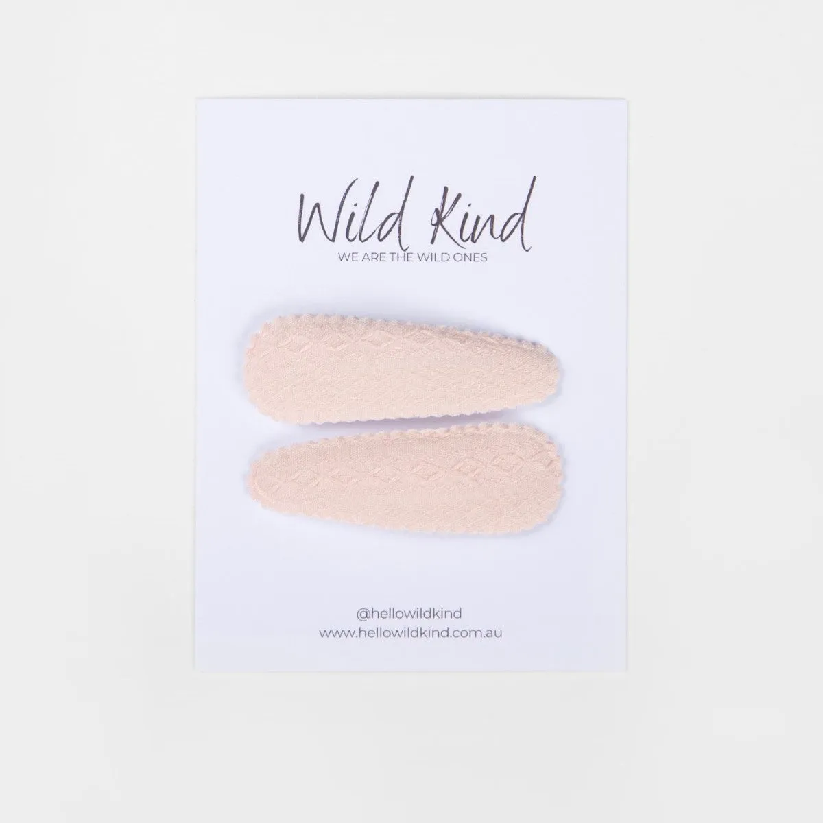 Wild Kind Elise Hair Clips - Pink