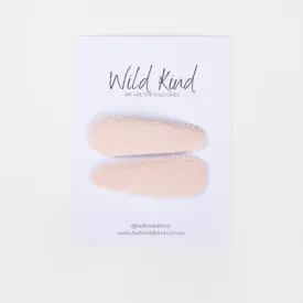 Wild Kind Elise Hair Clips - Pink