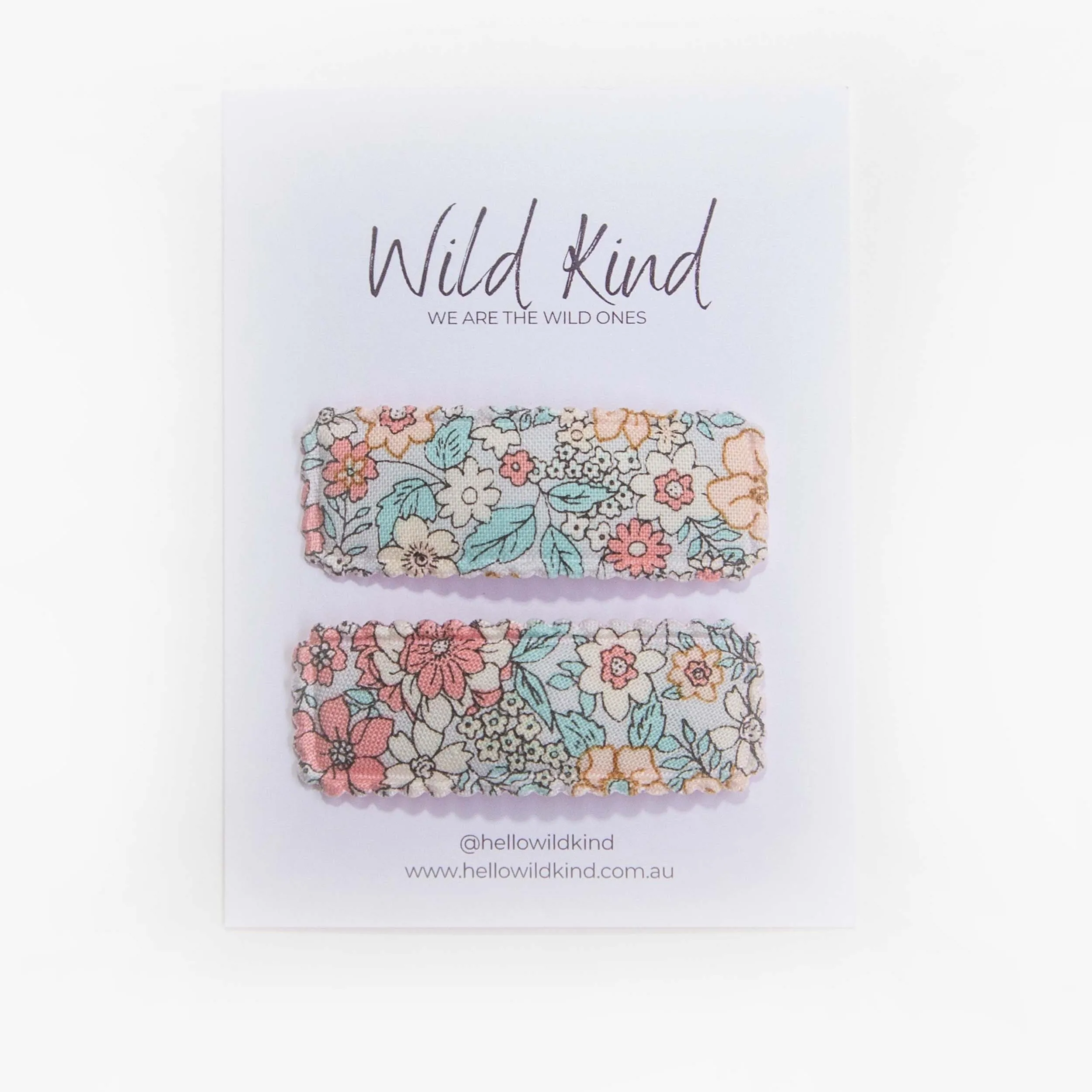Wild Kind Penny Hair Clips - Silver